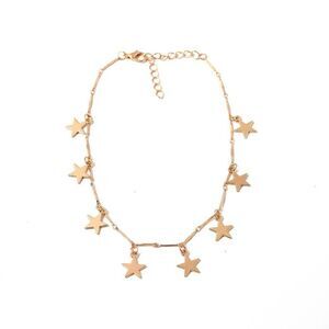 Amrita Singh Cassiopeia Gold Star Choker Necklace